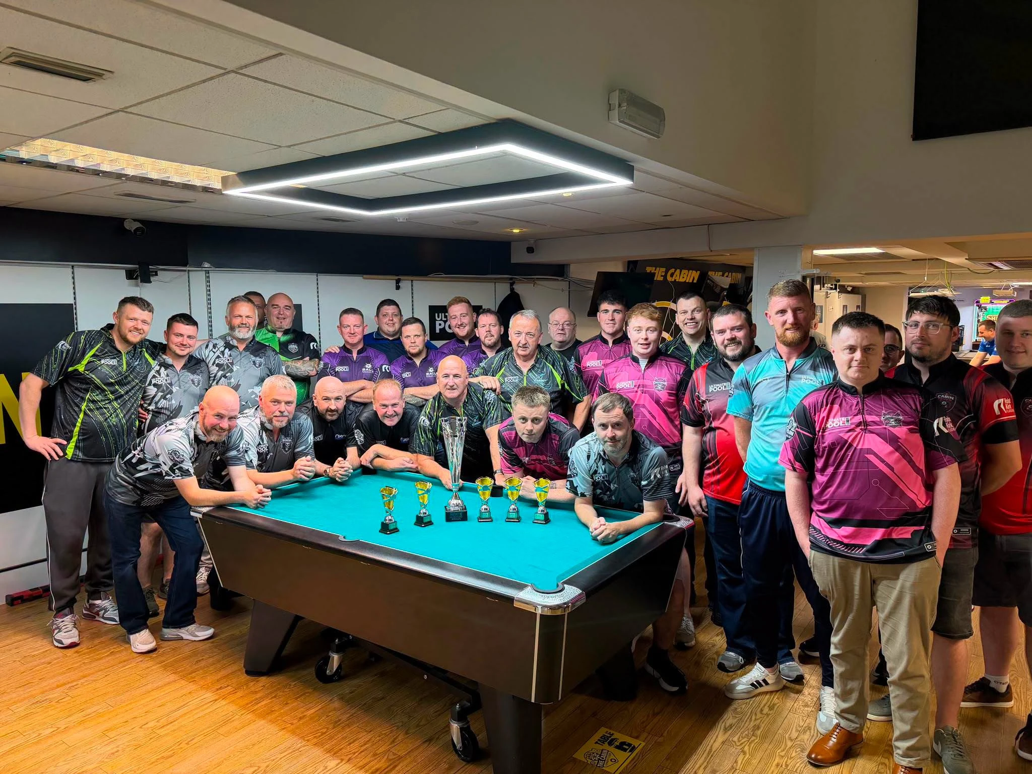Players and teams from The Cabin Sports Club UPL league in Cookstown